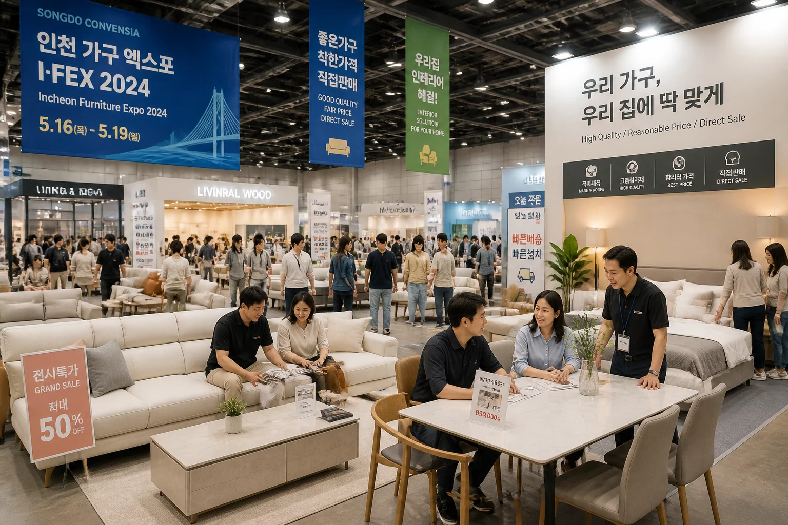 제9회 인천 가구 박람회, 소비자 직거래 활성화